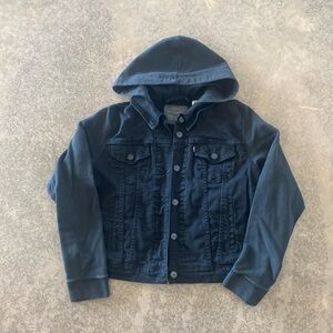 Levi denim hoodie jacket